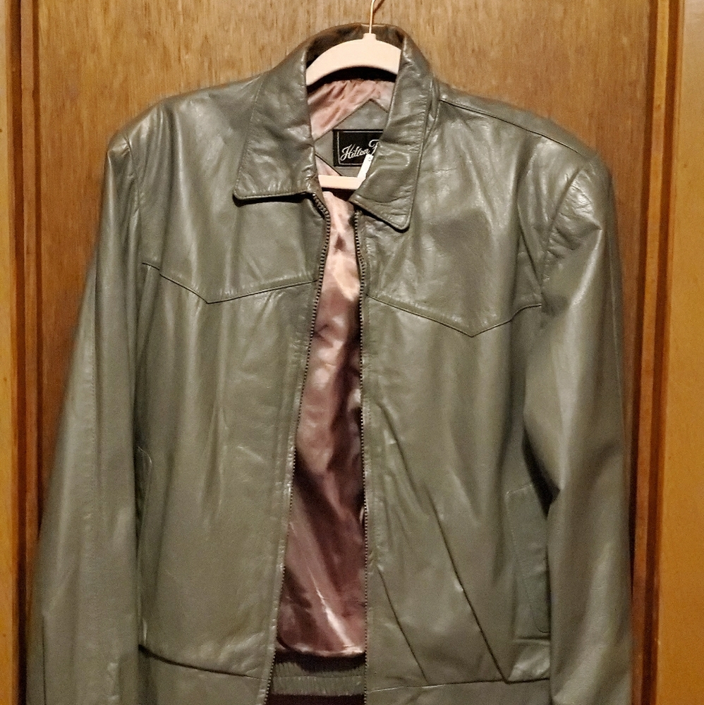 Leather jacket